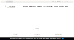 Desktop Screenshot of genc.no